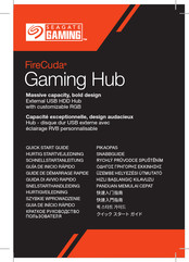Seagate FireCuda Gaming Hub Schnellstartanleitung