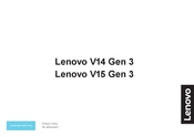 Lenovo V14 Gen 3 Bedienungsanleitung