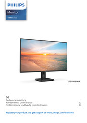 Philips 1000 Serie Bedienungsanleitung