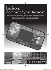 LEXIBOOK Compact Cyber Arcade Bedienungsanleitung