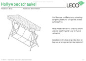 leco Hollywoodschaukel Montageanleitung
