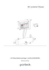 Grunbeck violiQ:UV20 Betriebsanleitung