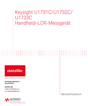 Keysight U1731C Benutzerhandbuch