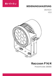 Infinity Raccoon P14/4 Bedienungsanleitung