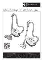 Sebo AIRBELT K1 NERO Bedienungsanleitung