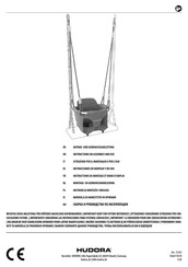 Hudora 72103 Aufbau- Und Gebrauchsanleitung