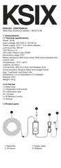 KSIX SMARTLED BXOUTL3N Benutzerhandbuch