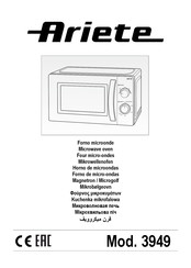 Ariete 3949 Bedienungsanleitung