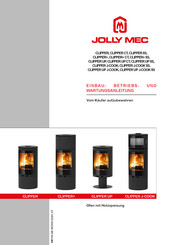 Jolly Mec CLIPPER 5S Einbau-, Betriebs- Und Wartungsanleitung
