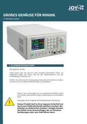 Joy-it JT-RD6006-Case02 Bedienungsanleitung