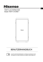 Hisense PARTY STORM 1 Benutzerhandbuch