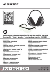 Parkside PAS001 Originalbetriebsanleitung