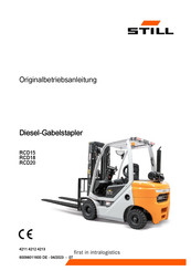 Still RCD20 Originalbetriebsanleitung