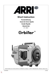 ARRI Orbiter Kurzanleitung