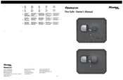 Master Lock SentrySafe Fire-Safe SEC37153 Bedienungsanleitung