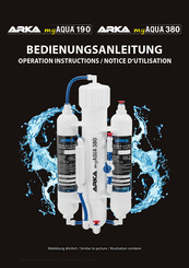 ARKA Aquatics myAqua 380 Bedienungsanleitung