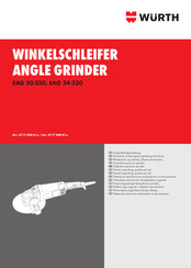Würth EAG 20-230 Originalbetriebsanleitung