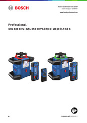 Bosch RC 6 Professional Bedienungsanleitung
