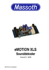Massoth eMOTION XLS Bedienungsanleitung