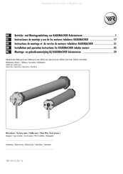 RADEMACHER 2560 40 96 Betriebs- Und Montageanleitung