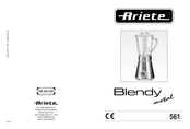 Ariete Blendy metal 561 Bedienungsanleitung