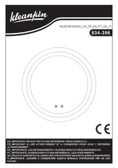 Kleankin 834-396 Bedienungsanleitung