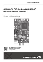 Grundfos 99895386 Montage- Und Betriebsanleitung