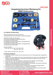 BGS technic 8829 Bedienungsanleitung