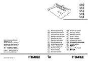 Dahle 442 Bedienungsanleitung