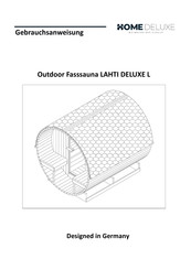 Home Deluxe LAHTI L DELUXE Gebrauchsanweisung