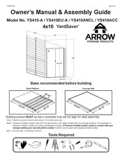 Arrow YS410-A Bedienungsanleitung