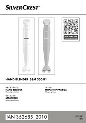 Silvercrest 352685 2010 Bedienungsanleitung