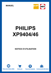 Philips XP9404/46 Bedienungsanleitung