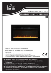 HOMCOM W914-18F Bedienungsanleitung