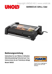 Unold Edel Bedienungsanleitung