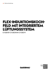 Gaggenau CV282101 Gebrauchsanleitung