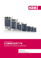 KEB Combivert F6 Gebrauchsanleitung