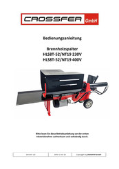CROSSFER HLS8T-52/NT19 230V Bedienungsanleitung