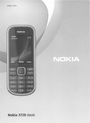 Nokia 3720 classic Bedienungsanleitung
