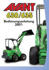 AVANT 635 Bedienungsanleitung