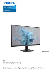 Philips 1000 Serie Bedienungsanleitung