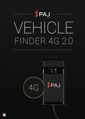 Paj Vehicle Finder 4G 2.0 Bedienungsanleitung