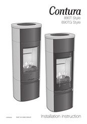 Nibe Contura 890T Style Installationsanleitung