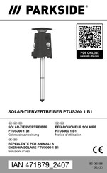 Parkside PTUS360 1 B1 Gebrauchsanweisung