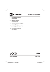 EINHELL 44.308.90 Originalbetriebsanleitung