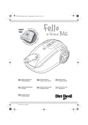 Dirt Devil Fello & Friend Bag Bedienungsanleitung