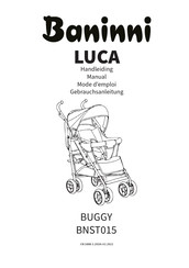 Baninni LUCA BNST015 Gebrauchsanleitung