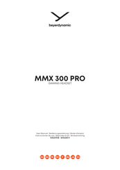 Beyerdynamic MMX 300 PRO Bedienungsanleitung