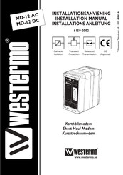 Westermo 3150-2101 Installations Anleitung