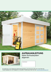 Wolff Finnhaus 840 060 Aufbauanleitung